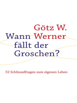 cover image of Wann fällt der Groschen?